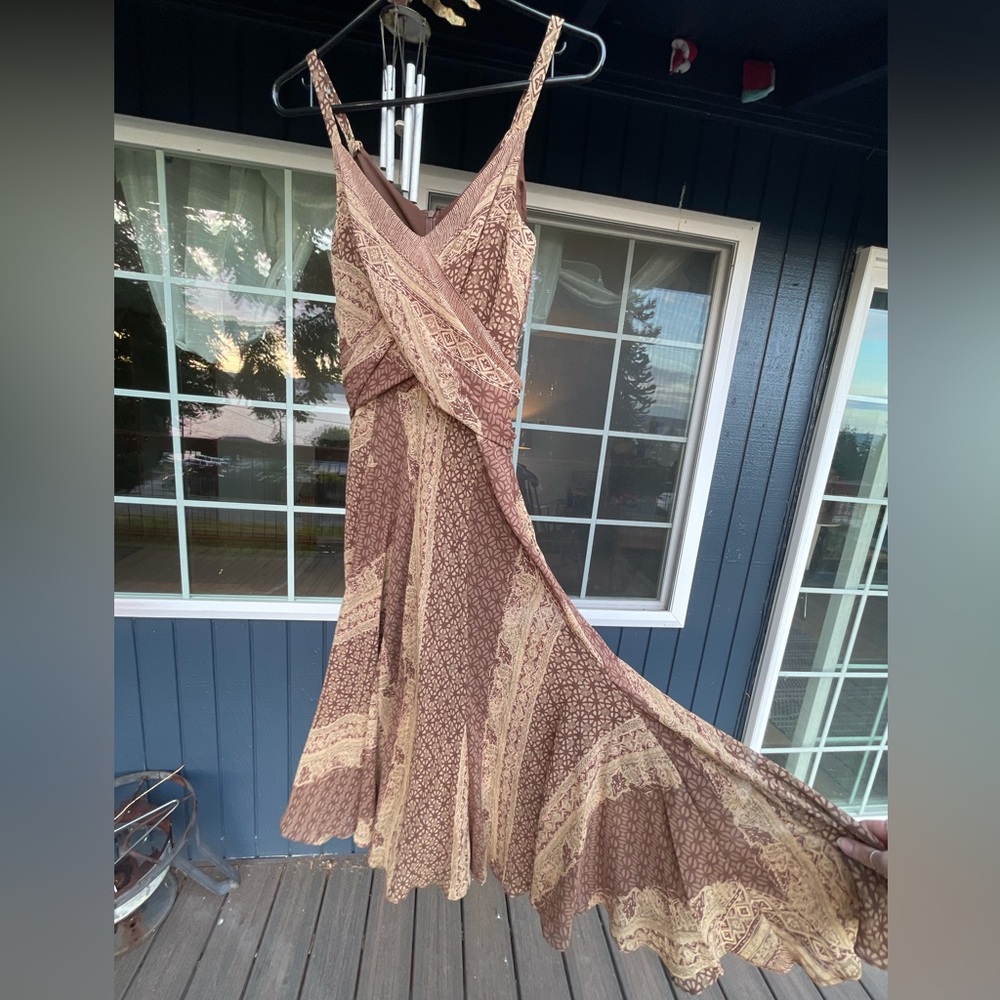 Vintage Brown Bandolino Dress